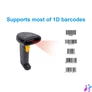Kép 8/9 - EQuip Wireless 1D Laser Barcode Scanner Long Distance with Stand Vonalkódolvasó Black