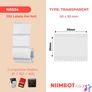 Kép 2/2 - NIIMBOT TT50*30-230 Thermal Label Transparent címkenyomtató szalag