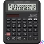 Kép 1/2 - Sharp EL-CC12D Asztali számológép Black