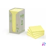 Kép 1/2 - Öntapadó jegyzettömb, 76x76 mm, 16x100 lap, 3M POSTIT, sárga