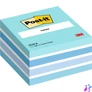 Kép 1/2 - Öntapadó jegyzettömb, 76x76 mm, 450 lap, 3M POSTIT, aquarell kék