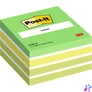 Kép 1/2 - Öntapadó jegyzettömb, 76x76 mm, 450 lap, 3M POSTIT, aquarell zöld