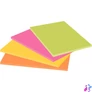 Kép 1/2 - Öntapadó jegyzettömb, 152x101 mm, 4x45 lap, 3M POSTIT "Super Sticky", vegyes színek