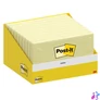 Kép 2/2 - Öntapadó jegyzettömb, 76x127 mm, 100 lap, 3M POSTIT, kanári sárga