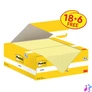 Kép 1/2 - Öntapadó jegyzettömb, 38x51 mm, 18+6x100 lap, 3M POSTIT, kanári sárga