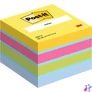 Kép 1/4 - Öntapadó jegyzettömb, 51x51 mm, 400 lap, 3M POSTIT, ultra színek