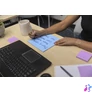 Kép 6/6 - Öntapadó jegyzettömb, 152x152 mm, 30 lap, 3M POSTIT "Super Sticky", kék
