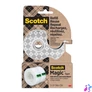 Kép 1/4 - Ragasztószalag fém adagolón, 2 szalaggal, 19 mm x 13,9 m, 3M SCOTCH "Magic™", átlátszó