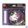 Kép 1/2 - Képkarcoló füzet, APLI Kids "Magic Scratch", unikornis