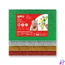 Kép 2/2 - Moosgumi, 400x600 mm, glitteres, APLI Kids "Eva Sheets", ezüst