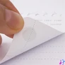 Kép 2/2 - Ragasztókorong, eltávolítható, APLI "Transparent Dots", átlátszó