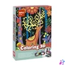 Kép 1/2 - 3D hatású színező szett, APLI Kids "Coloring 3D", 11 részes