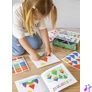 Kép 3/3 - Geometriai matricás készlet, APLI Kids "Geometric", falvak