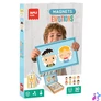 Kép 1/2 - Mágneses készségfejlesztő készlet, 30 db, APLI Kids "Magnets", érzelmek
