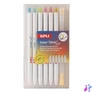 Kép 2/6 - Színes töltőceruza készlet, display, többszínű írásvonal, APLI "Color Click Mix"