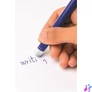 Kép 5/6 - Zseléstoll display, 0,5 mm, nyomógombos, radírozható, APLI "Erasable", vegyes színek