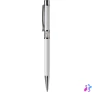Kép 1/2 - Golyóstoll, fehér, középen fehér SWAROVSKI® kristállyal töltve, 14cm, ART CRYSTELLA®