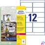 Kép 7/7 - Etikett, 99,1x42,3 mm, poliészter, időjárásálló, AVERY ZWECKFORM, fehér, 240 etikett/csomag