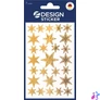 Kép 1/3 - Matrica,  1 ív, 76x120 mm, AVERY ZWECKFORM, "Z-Design No.52252", arany csillagok