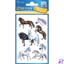 Kép 1/3 - Matrica, papír, 3 ív, 76x120 mm, AVERY ZWECKFORM, "Z-Design No.53692",  rajzolt lovak