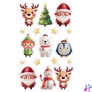 Kép 2/4 - Matrica, 1 ív, 76x120 mm, AVERY ZWECKFORM, "Z-Design No.54478", karácsonyi figurák