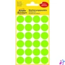 Kép 1/6 - Etikett, 18 mm, kör, AVERY ZWECKFORM, neon zöld, 96 etikett/csomag