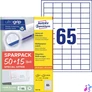 Kép 1/8 - Etikett, univerzális, 38x21,2 mm, AVERY ZWECKFORM, "Sparpack", 4225 etikett/csomag
