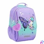 Kép 2/8 - Iskolatáska, cipzáras, laptoptartóval, BELMIL "Companion Serenity", lila, pillangó