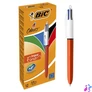Kép 1/2 - Golyóstoll, 0,3 mm, nyomógombos, négyszínű, BIC "4 Colours Fine"