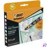 Kép 1/6 - Dekormarker készlet, 1,5 - 2,3 mm, BIC "Paint marker", 8 különböző pasztell szín