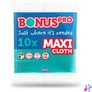 Kép 1/3 - Törlőkendő, univerzális, 10 db, BONUS "MAXI", zöld