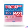 Kép 1/3 - Törlőkendő, univerzális, 10 db, BONUS "MAXI", pink
