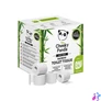 Kép 2/2 - Toalettpapír, bambusz, 3 rétegű, kistekercses, 24 tekercs, CHEEKY PANDA, fehér