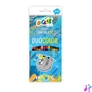 Kép 1/3 - Színes ceruza készlet, háromszögletű, kétvégű, COOL BY VICTORIA "Duocolor", 24 különböző szín