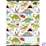 Kép 1/2 - Füzet, tűzött, A5, vonalas, 32 lap, 1. osztály, COOL BY VICTORIA "Dinosaurus world", "14-32"