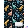Kép 2/2 - Füzet, tűzött, A5, vonalas, 32 lap, 1. osztály, COOL BY VICTORIA "Dinosaurus world", "14-32"