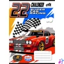 Kép 1/2 - Füzet, tűzött, A5, kockás, 32 lap, COOL BY VICTORIA "Race cars", "27-32"