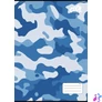 Kép 2/2 - Füzet, tűzött, A4, kockás, 32 lap, COOL BY VICTORIA "Camouflage", "87-32"