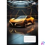 Kép 1/2 - Füzet, tűzött, A5, vonalas, 32 lap, 2. osztály, COOL BY VICTORIA "Future Cars", "16-32"