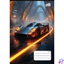 Kép 2/2 - Füzet, tűzött, A5, vonalas, 32 lap, 2. osztály, COOL BY VICTORIA "Future Cars", "16-32"