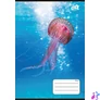 Kép 1/2 - Füzet, tűzött, A5, kockás, 32 lap, COOL BY VICTORIA "Ocean World", "27-32"