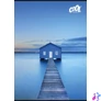 Kép 1/2 - Füzet, tűzött, A4, kockás, 32 lap, COOL BY VICTORIA "Silent Blue", "87-32"