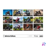 Kép 2/2 - Naptár, fali, DAYLINER, "Motorbikes"