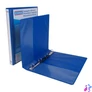 Kép 1/2 - Gyűrűs könyv, panorámás, 4 gyűrű, D alakú, 44 mm, A4, PP, DONAU, kék