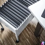 Kép 3/3 - Függőmappa-állvány, görgős, DURABLE "Economy 80", szürke