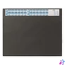 Kép 1/4 - Könyökalátét, 650x520 mm, éves kalendárral, DURABLE, áttetsző