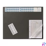 Kép 4/4 - Könyökalátét, 650x520 mm, éves kalendárral, DURABLE, áttetsző