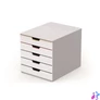 Kép 1/8 - Irattároló, műanyag, 5 fiókos, DURABLE "VARICOLOR® 5", fehér