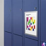 Kép 5/5 - Infokeret, A4, mágneses, DURABLE "DURAFRAME® MAGNETIC", ezüst