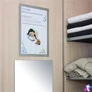 Kép 4/5 - Infokeret, A4, öntapadó háttal, DURABLE "DURAFRAME®", ezüst